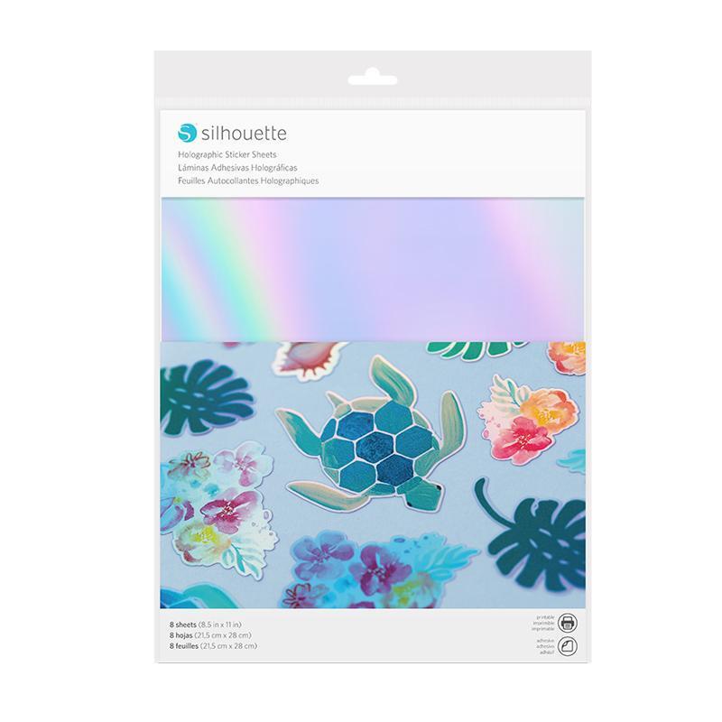 MEDIA-HOL-ADH-46781-4721-Stickerpapier Bedruckbar Holographisch 21.5x28cm