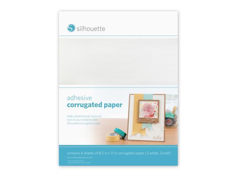 MEDIA-COR-ADH-47415-4721-Wellpapier Selbstklebend Weiss 21.5x28cm
